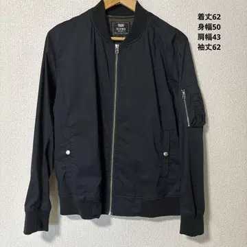 BEAMS HEART MA-1 자켓 M 블랙
