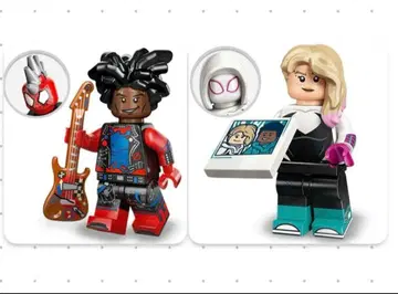 LEGO 71050 스파이더버스 호비 & 그웬 레고 미니 피규어