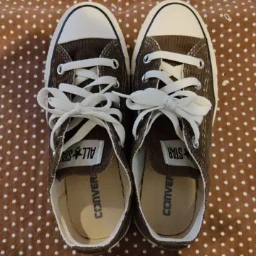 CONVERSE ALL STAR 브라운 코듀로이 스니커즈