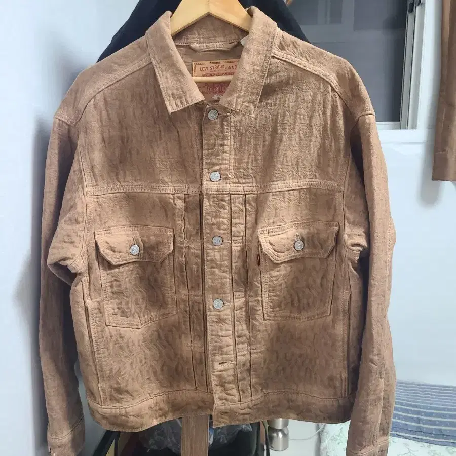 STUSSY | 스투시 Stussy x Levi's Crispy Rinse Trucker Jacket Black