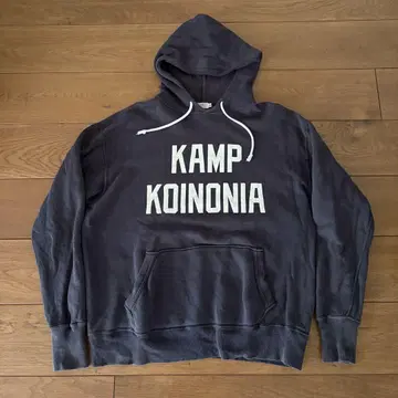 웨어하우스 후드티 42 흑먹색 KAMP KOINONIA