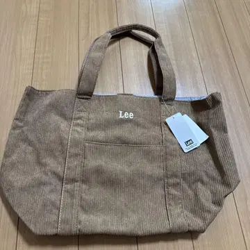 택 포함 새상품 Lee 코듀로이 토트백 Lee