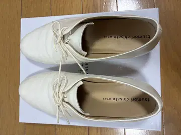 Summer Chisato Walk 화이트 레이스업 슈즈