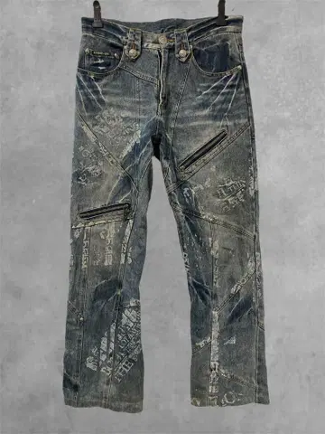 bernings sho 영문 데님 팬츠