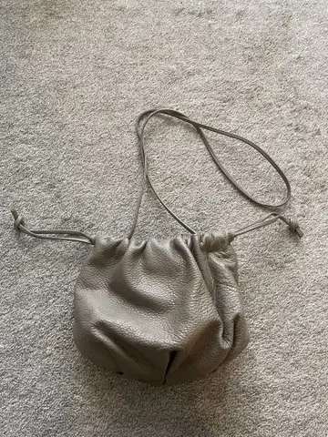 Ayako bag 가죽 복조리형 숄더백