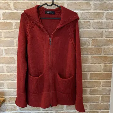 MEN'S MELROSE 후드 부착 니트 후드티