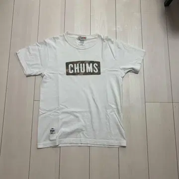 CHUMS 카모플라쥬 로고 T셔츠 S사이즈