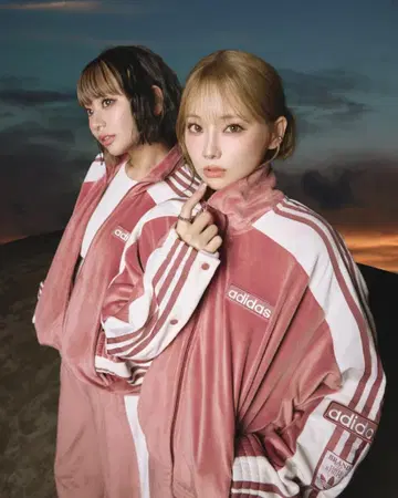adidas ADIBREAK 벨루어 TP 택 포함 새상품 핑크 S