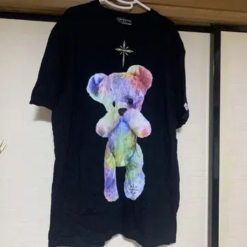 TRAVAS TOKYO 컬러풀 곰 T셔츠