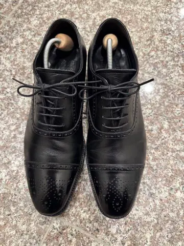 아사쿠사 구두점 세미 브로그 블랙 56318BL