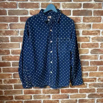 The Real McCoy's 리얼 맥코이 도트 무늬 워크 셔츠