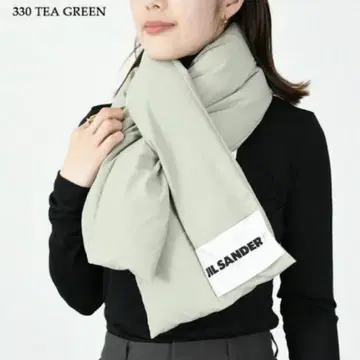 JIL SANDER 다운 머플러 질 샌더
