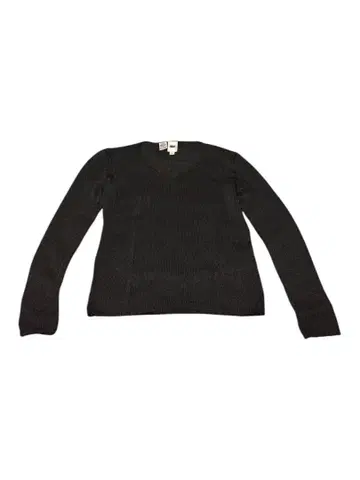 DKNY 메쉬 V넥 니트