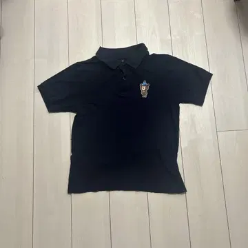 TEAMST 블랙 피케 셔츠 M 사이즈