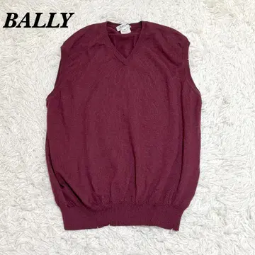 [ 새상품급 ] BALLY 울 100% 베스트 38 보르도
