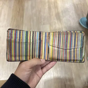 Paul Smith 스트라이프 접이식 지갑