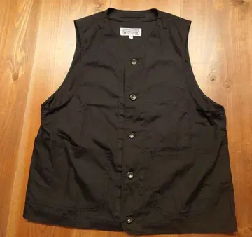 ENGINEERED GARMENTS WORKDAY 블랙 베스트