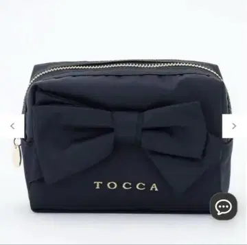 토카 파우치 네이비 RIBBON KNOT POUCH 파우치
