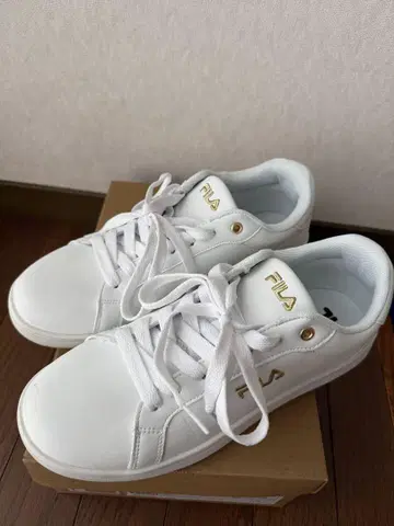 FILA USCRE 화이트/골드 26.0cm