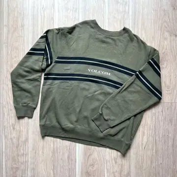 VOLCOM 남성용 트레이닝복 로고 올리브 XL 인기!