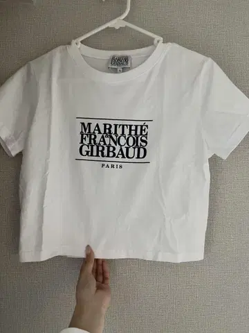 MARITHE FRANCOIS GIRBAUD 반팔 T셔츠 S 화이트