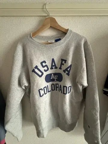 Champion USAFA 그레이 맨투맨 X-LARGE