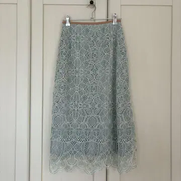 Dresslave 드레스레이브 레이스 라이트 블루 스커트 36