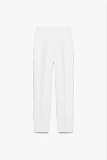 ZARA 하이웨스트 팬츠 XS 화이트