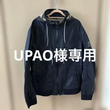Armani Exchange 네이비 나일론 자켓