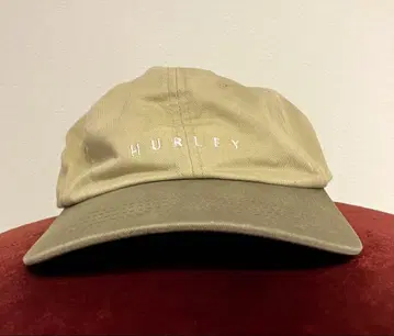 Hurley 베이지 캡 100% 코튼