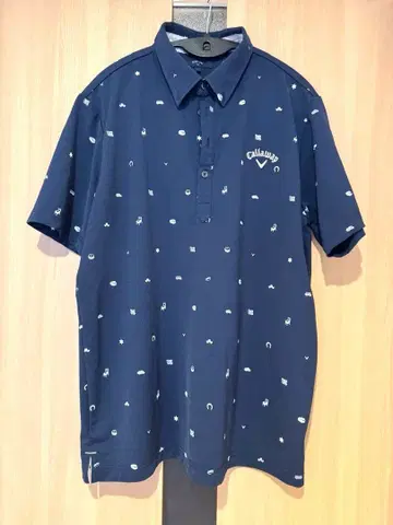 캘러웨이 네이비 피케 셔츠 3L