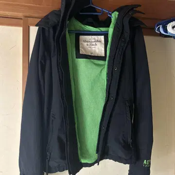 Abercrombie & Fitch 나일론 자켓 M 사이즈 네이비