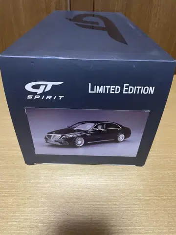GT SPIRIT GT228 1/18 MB S 65 BLACK AMG