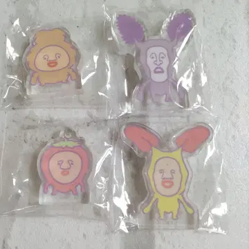 꼬마 도감 1번 복권 아크릴 블록 4개