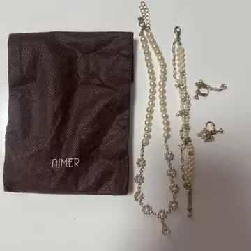 AIMER 펄 목걸이 세트