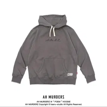 AH MURDERZ 'POEM'HOODIE