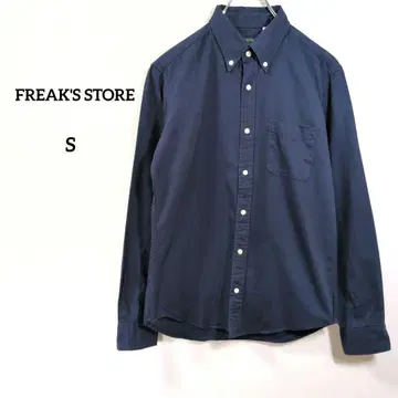 FREAK'S STORE 네이비 옥스퍼드 셔츠 남성용 S 일본제