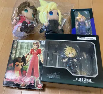 ff7 클라우드 앨리스 피규어 봉제 인형 폴리곤 어도러블 예술