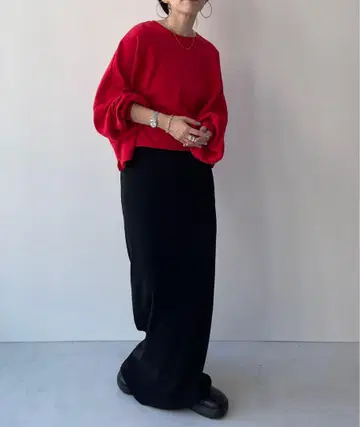 wee9s 슈퍼 루즈 라이트 스웨티 레드 short