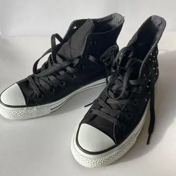[ 새상품급 ] CONVERSE 하이컷 스니커즈 스와로브스키