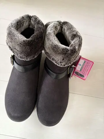 MOONSTAR 다크 그레이 숏부츠 24.5cm