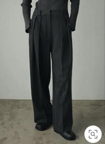 anuke Strech Twill Pants 블랙 38