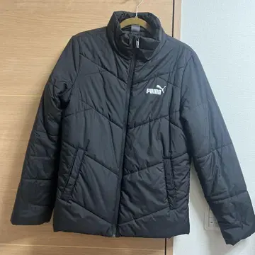 PUMA 블랙 다운 자켓 M