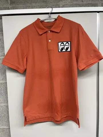 L.L.Bean x MOON Equipped 커스텀 피케 셔츠 오렌지