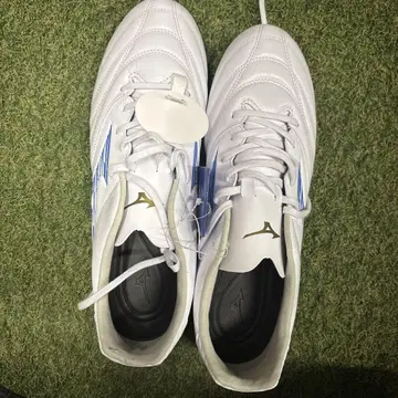 미즈노 모나르시다 화이트/블루 축구화