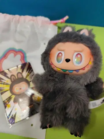 POP MART 에너지 시리즈 봉제 인형 LABUBU 시크릿 정품
