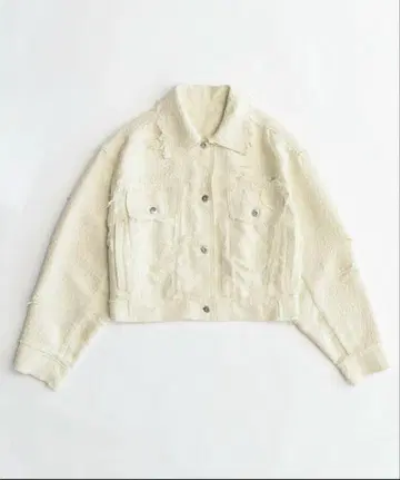 [ 메종 스페셜 ] 트위드 디스트레스드 재킷