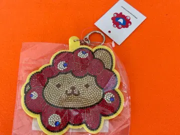 미야쿠미야쿠 변신 반짝이 가죽 키링 오사카 간사이 만박 산리오 푸딩