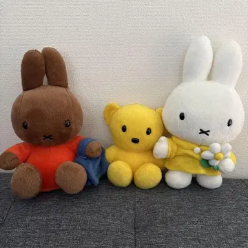 미피 봉제 인형 3개 세트