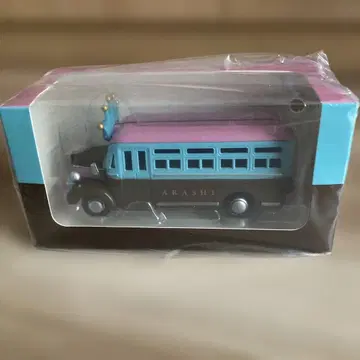 ARASHI 미니어처 버스 미개봉 약 10cm